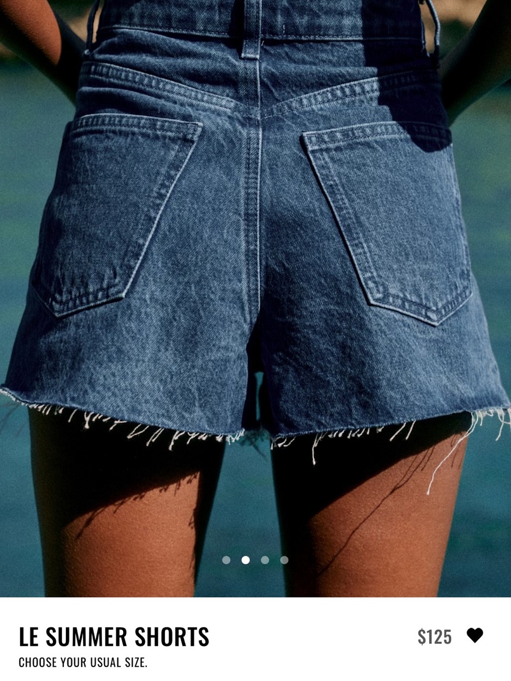 Le Summer Shorts - Denim Blue